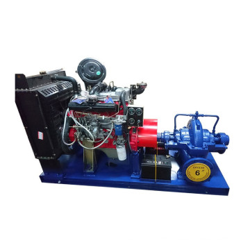 1260m3/h large capacity 10inch centrifugal agricultural irrigation diesel double suction split case water pumps